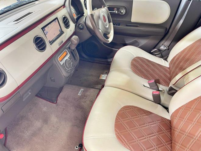 ラパンショコラX 4WD 5年保証 自社認証工場 車検整備2年付 スマキー ナビTV Bカメ 修復歴無 寒冷地仕様 禁煙 4WD 660