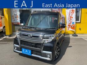 タント　カスタム RS トップエディション SAII 4WD　後期型/1年保証/Bluetooth/ナビ・フルセグTV/バックカメラ/エンジンスターター/純正15インチアルミホイール/アルミホイール付き冬タイヤ付き/ハーフレザーシート/LEDフォグライト/車検整備2年付/法定整備/修復歴無し 660
