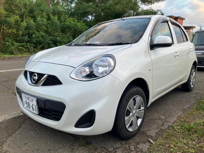 マーチX FOUR 4WD 車検満タン 後期パール白 すぐ乗れます