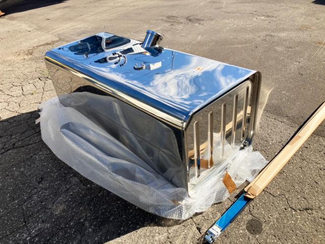 その他未使用　大丸ステンレス400L　ステンレスバンド3本付