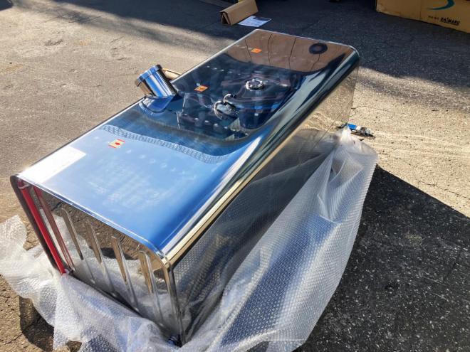 その他未使用　大丸ステンレス400L　ステンレスバンド3本付