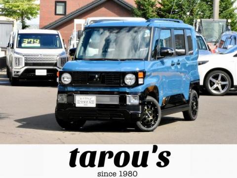 三菱 デリカミニ Ｔ プレミアム ４ＷＤ ＴＡＲＯＵＳセレクション ＤＡＭＤ／ＤＡＬＩ チームデイトナＭ９＋ 寒冷地仕様／寒冷地プラスパック 届出済未使用車 ナビ／ＴＶ／バックカメラ ドラレコ前後（北海道） 登録済未使用車 4WD 660 5Dr