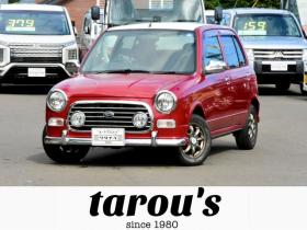 ミラジーノ　ミニライトスペシャル タローズオリジナル レッドＩＩ Ｄスポーツマフラー 後期／最終型 新品ミニライト製アルミ／ブロンズ 夏タイヤ／スタッドレス付 ブラックレザー調シートカバー（北海道） 2WD 660 5Dr