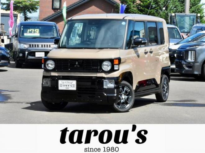 三菱 デリカミニ T プレミアム 4WD TAROU’Sセレクション DAMD ナビ/バックカメラ ドラレコ前後 両側パワースライドドア シートヒーター ステアリングヒーター(北海道) 登録済未使用車 4WD 660 5Dr