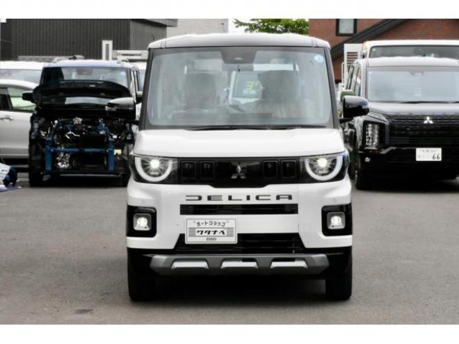 デリカミニＴ プレミアム デリマルパッケージ ４ＷＤ 届出済未使用車 寒冷地プラスパック １２．３インチナビ ＥＴＣ２．０ 純正ドライブレコーダー前後 三菱コネクト（北海道） 登録済未使用車 4WD 660 5Dr