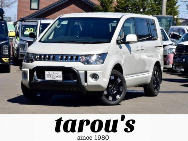 三菱 デリカ D:5 D パワーパッケージ 4WD 新車外し18インチアルミ/タイヤ 新品フロントガード 両側パワースライドドア(北海道) 4WD 2200(D) 5Dr