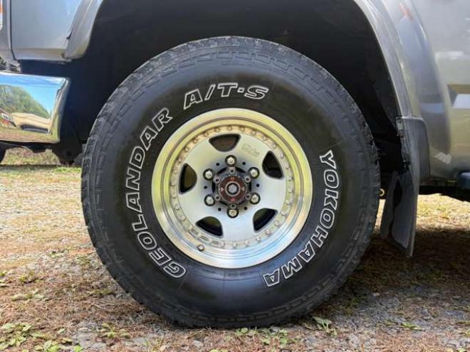 サファリ4.2 エクストラハイルーフグランロード ディーゼル 4WD　ハイルーフ　マッドフラップ　社外アルミ 4200