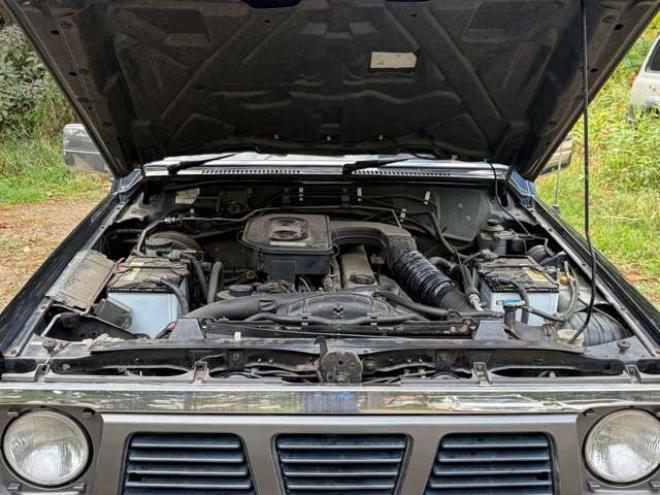 サファリ4.2 エクストラハイルーフグランロード ディーゼル 4WD　ハイルーフ　マッドフラップ　社外アルミ 4200