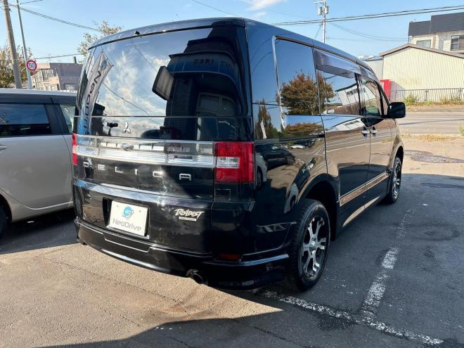 デリカ2.4ローデスGパワーパッケージ　４WD　ローンが不安な方＜優遇ローン＞寒冷地仕様　両側パワースライドドア