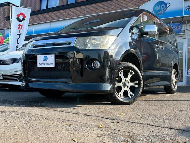 デリカ2.4ローデスGパワーパッケージ　４WD　ローンが不安な方＜優遇ローン＞寒冷地仕様　両側パワースライドドア