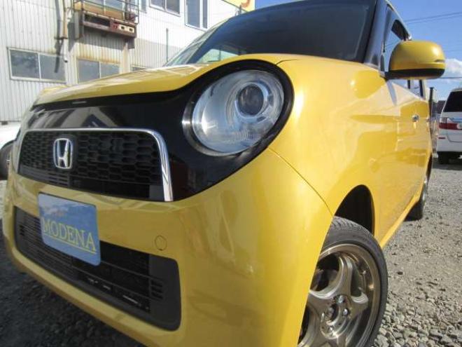 N-ONEツアラー Lパッケージ 4WD　道外仕入れ 社外15インチブロンズAW BIuetooth ナビ&TV スマートキー Pスタート HID クルーズコントロール ドアバイザー 記録簿 スタッドレス+ホイール積込み 1年間走行無制限保証付 660