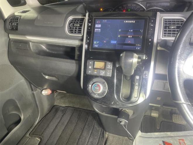 タントカスタムＲＳ ＳＡ ４ＷＤ 本州仕入れ ターボ ナビ ＴＶ Ｒカメラ 衝突軽減装置 横滑り防止機能 寒冷地仕様 ＬＥＤ キーレス スマートキー パワーステアリング フルタイム４ＷＤ パワーウィンドウ 盗難防止装置（北海道） 4WD 660 5Dr