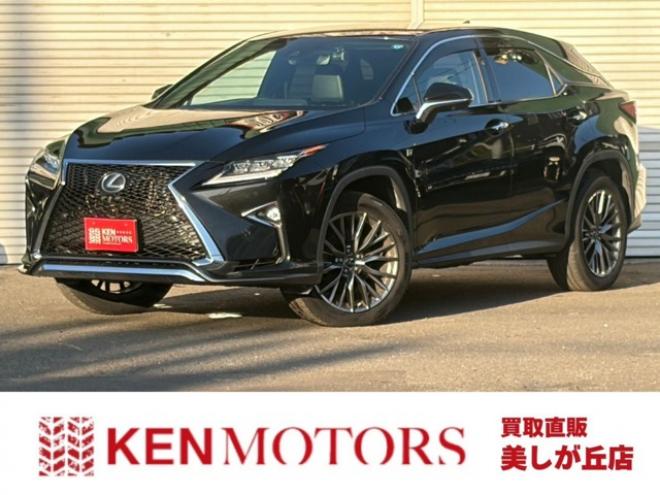 レクサスRX 200t Fスポーツ 4WD　黒皮シート　ターボ4WDリアパワーゲート　シートヒーター純正スターター純正20インチ 2000