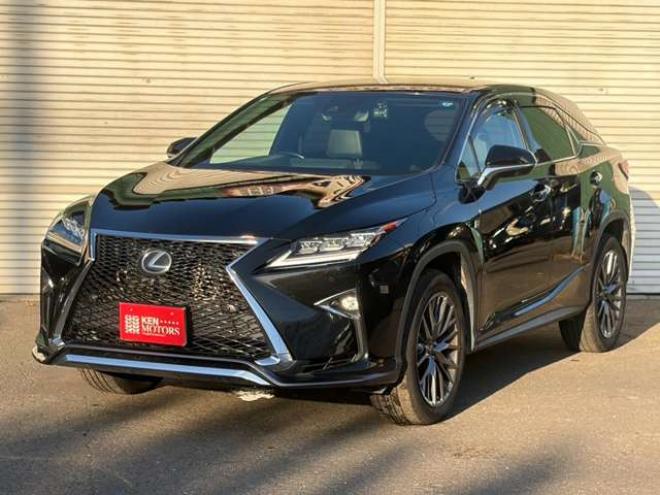 レクサスRX 200t Fスポーツ 4WD　黒皮シート　ターボ4WDリアパワーゲート　シートヒーター純正スターター純正20インチ 2000