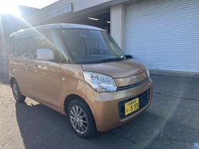 スペーシア　4WD 検10/7 X ナビテレビ 両側スライドドア プッシュスタートスマートキー 4WD 660 5Dr