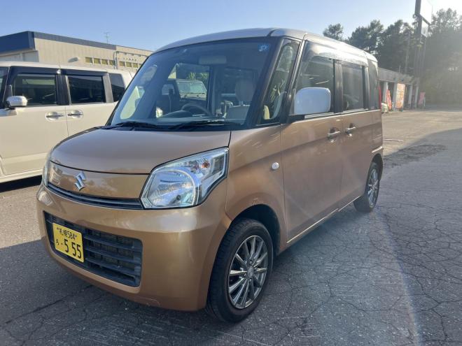 スペーシア4WD 検10/7 X ナビテレビ 両側スライドドア プッシュスタートスマートキー 4WD 660 5Dr