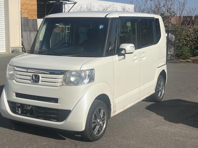 N-BOX4WD 検10/10 パッケージ ナビテレビ 両側スライドドア プッシュスタート&スマートキー ブラック内装 4WD 660 5Dr