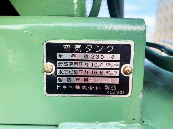 コンプレッサー日立　中古　3相200V　10馬力
