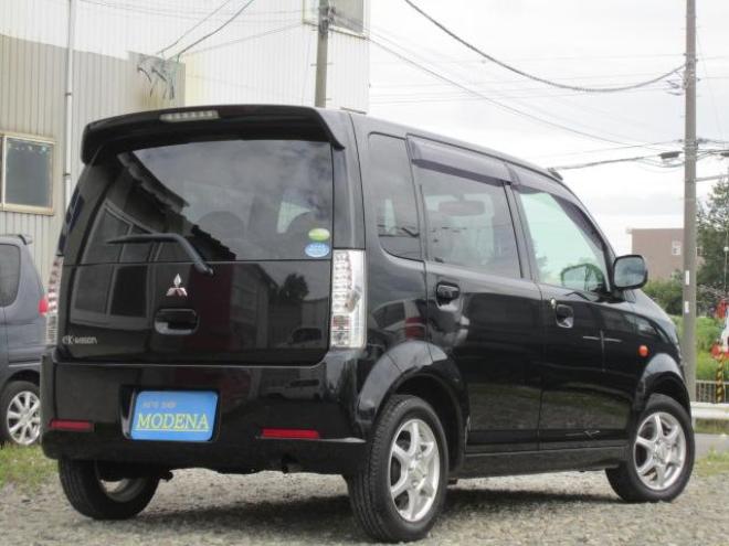 eKワゴンＧ ４速オートマ １オーナー 走行１７１００ｋｍ シートヒーター キーレス ドアバイザープライバシーガラス 社外アルミ スタッドレス＋ホイールセット積込み（北海道） 2WD 660 5Dr