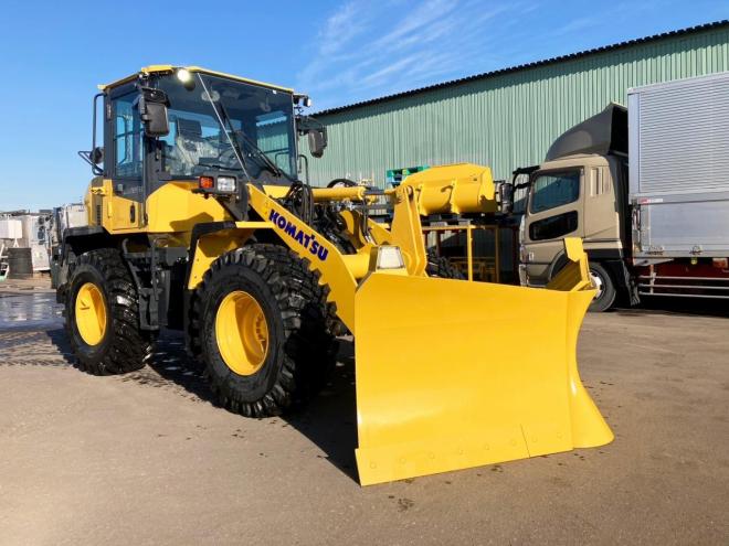 ホイールローダコマツ　中古　WA100-8Y　マルチプラウ仕様　タイヤショベル　建機