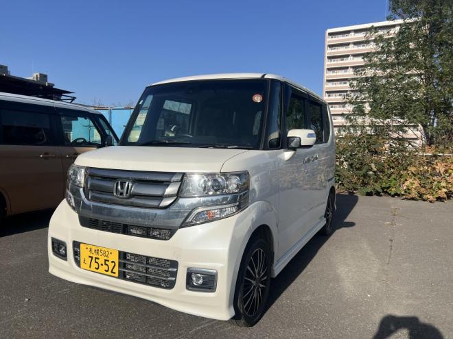 N-BOX4WD GターボLパッケージ 中期型 フルセグナビテレビ  4WD 660 5Dr