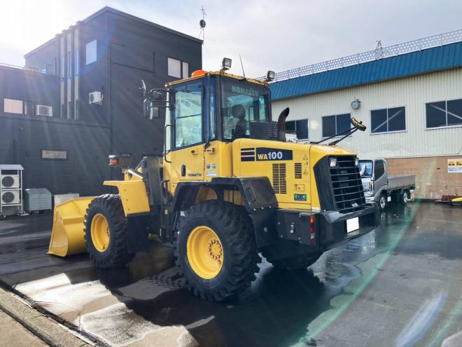 ホイールローダコマツ　中古　WA100-6　タイヤショベル　建機