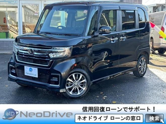 N-BOXカスタム660L 4WD　ローンが不安な方＜優遇ローン＞本州仕入 寒冷地仕様 両側パワースライド