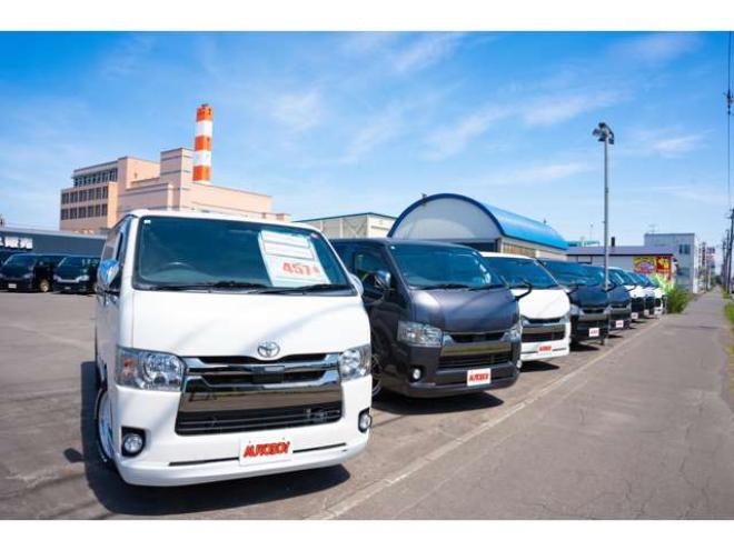 ハイエースバン2.8ダークプライム マルチロールトランスポータータイプIIロング ディーゼルターボ4WD　モデリスタフルエアロ・415COBRAバッドラッカー18インチAW・純正SDナビTV・Bカメラ・両側パワスラ・LEDライト・スマキー・AC100V・ベッドキット・エンスタ 2800