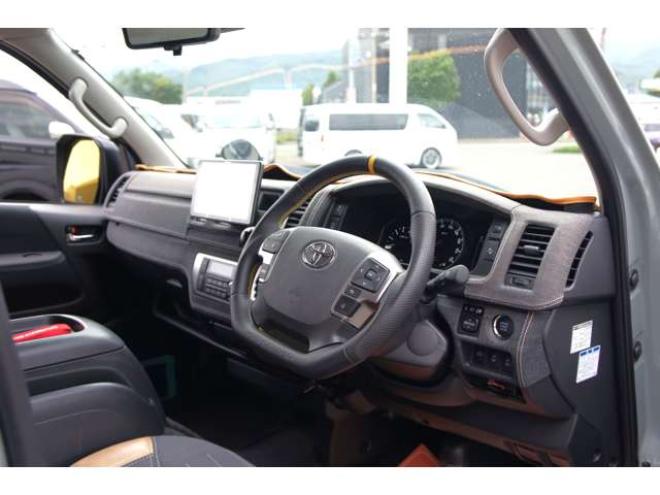 ハイエースバン2.8 スーパーGL ロング ディーゼルターボ 4WD　スーパーGL4WD415SAFARIコンプリートディスプレイオーディオ・両側パワースライドドア・クリアランスソナー装備 2800