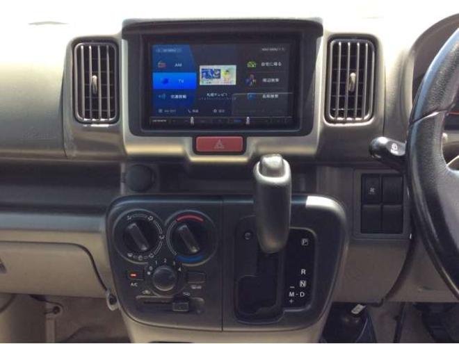 エブリイジョイン ハイルーフ 5AGS車 4WD　パートタイム4WD　キーレス　リアヒーター　フルセグTV　7インチメモリナビ　ベッドキッド　電動格納ミラー　社外タコメーター　DVD/CD　AUX　Bluetooth　 ハイルーフ 660