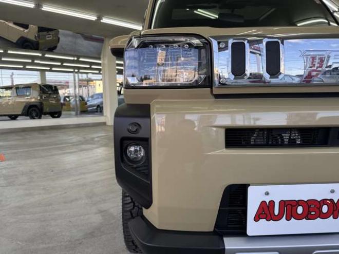 タフトGターボ クロム ベンチャー 4WD　スマートアシストプッシュスタート　エンジンスターター　純正オプションナビ　Bluetooth シートヒーター　追従クルコン　クラッツィオシートカバー　サンルーフ　ドライブレコーダー　新品ジオランダーマッドタイヤ 660
