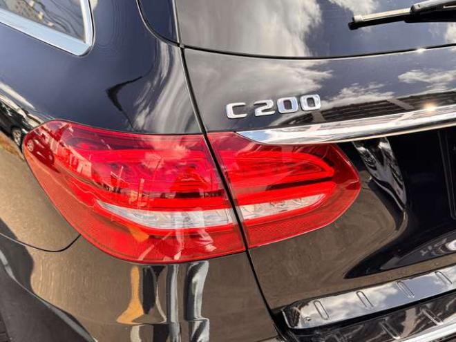 ベンツCクラスワゴン C200 4マチック スポーツ 4WD　ブラインドスポットモニター・ディスタンスパイロットディストロニック・ステアリングパイロット・アイドリングストップ・電動テールゲート・メモリーパワーシート・LEDヘッドライト・純正ナビ・バックカメラ 2000