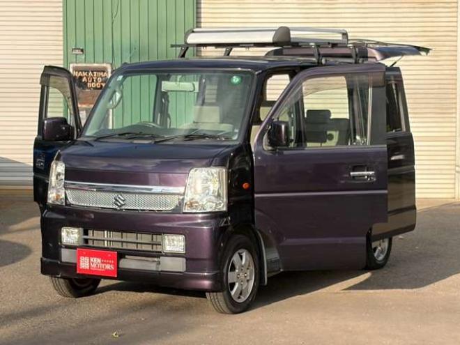 エブリイワゴン PZターボ 4WD　ターボ　4WD　本州仕入れETC　パワースライドドア 660