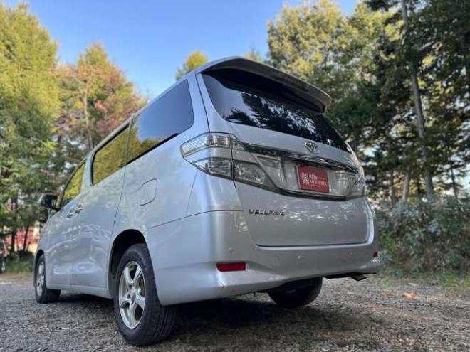 ヴェルファイア2.4 X 4WD　ワンオーナー　パワーウィンドウ　パワステ　社外ナビ　純正アルミ　ABS　キーレス　バックカメラ　左側電動スライドドア　ETC　ワイパーデアイサー 2400
