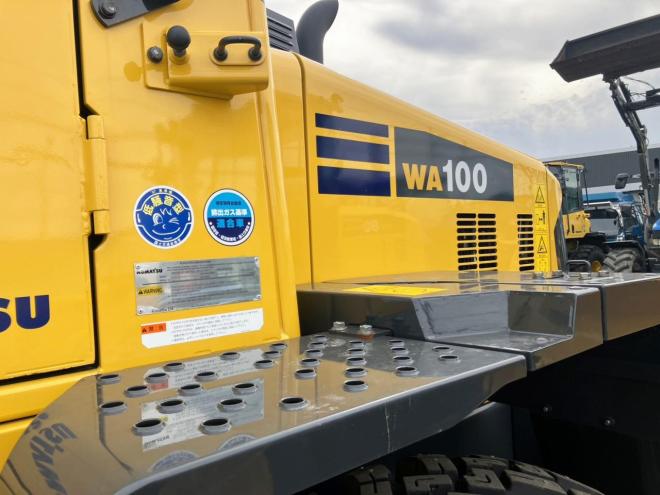ホイールローダコマツ　中古　WA100-6　タイヤショベル　建機　