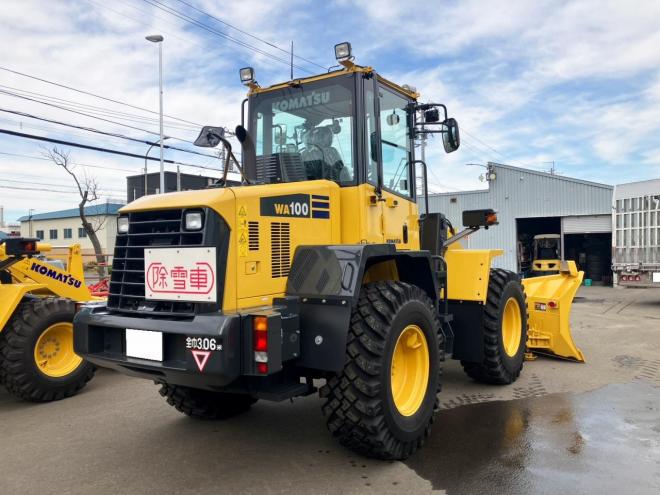 ホイールローダコマツ　中古　WA100-6　タイヤショベル　建機　