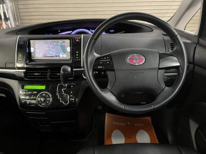 エスティマアエラス　プレミアムエディション　本州仕入　寒冷地仕様　禁煙車　両側パワースライドドア　純正ナビ　地デジ　Ｂｌｕｅｔｏｏｔｈ　バックカメラ　純正１８インチＡＷ　社外１６ＡＷ＋スタッドレスタイヤ付　ブラックレザーシートカバー　ＥＴＣ 4WD 2400 5Dr