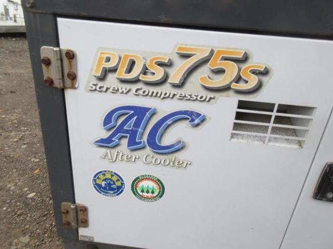 コンプレッサーAIRMANコンプレッサーPDS75S-5C1
