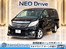 アルファード　3.5 350S Cパッケージ 4WD　ローンが不安な方＜優遇ローン＞本州仕入　モデリスタエアロ　純正ナビ 