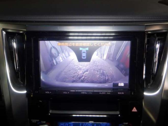 ヴェルファイアハイブリッド 2.5 V E-Four 4WD　本州仕入・ナビ・TV・B/T・フロントカメラ・バックカメラ・両側電動・ハーフレザーシート・LEDヘッドライト・メモリー付き電動シート・スマートキー・プッシュスタート・クルコン・クリアランスソナー・ETC 2500