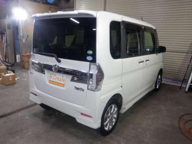 タントカスタム X SAII 4WD　ナビ・TV・B/T・バックカメラ・パワースライドドア・LEDヘッドライト・スマアシ・プッシュスタート・スマートキー・アイドリングストップ・ベンチシート・純正エンスタ・オートライト・フォグランプ・寒冷地仕様 660
