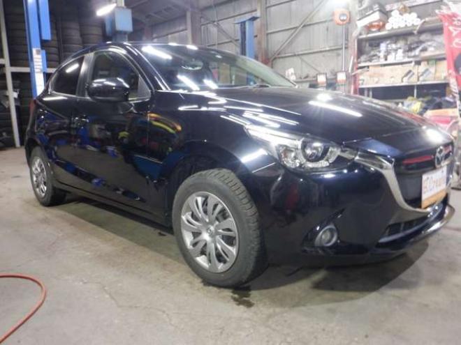 デミオ1.5 XD ツーリング ディーゼルターボ 4WD　本州仕入・ナビ・TV・B/T・LEDヘッドライト・純正エンスタ・前席シートヒーター・スマートキー・プッシュスタート・ヘッドアップディスプレイ・衝突軽減・パドルシフト・フォグランプ・アイドリングストップ 1500