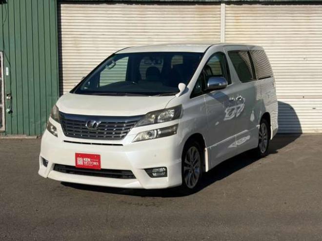 ヴェルファイア2.4 Z プラチナセレクションII タイプゴールド 4WD　リアTV・エンスタ・ETC・両側パワスラ 2400