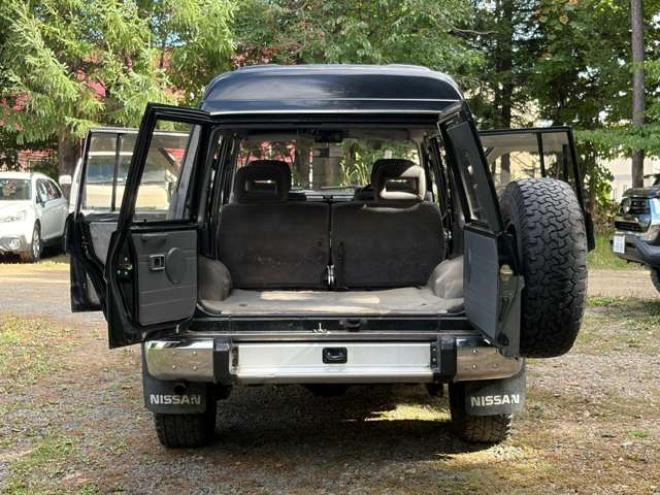 サファリ4.2 エクストラハイルーフグランロード ディーゼル 4WD　ハイルーフ　マッドフラップ　社外アルミ 4200