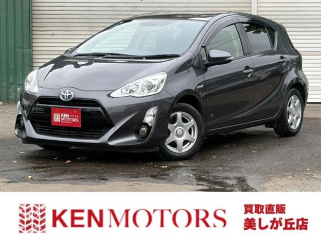 アクア1.5 S　純正ナビBカメラ地デジ純正スターター 2WD 1500