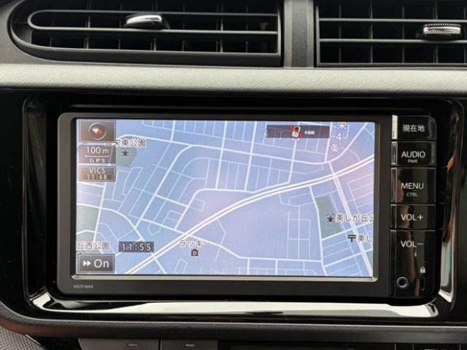 アクア1.5 S　純正ナビBカメラ地デジ純正スターター 2WD 1500