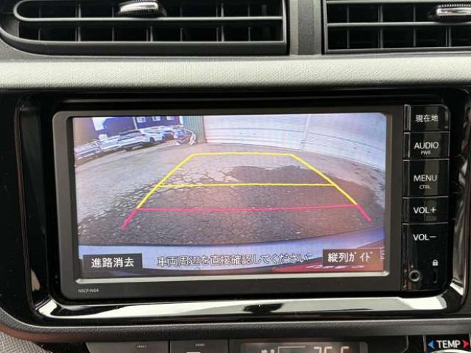 アクア1.5 S　純正ナビBカメラ地デジ純正スターター 2WD 1500