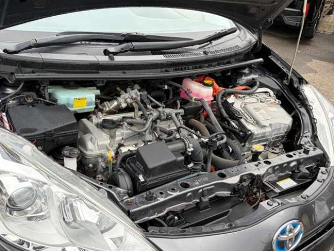 アクア1.5 S　純正ナビBカメラ地デジ純正スターター 2WD 1500