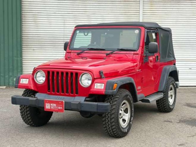 ラングラースポーツ ソフトトップ 4WD　幌　ETC　4WD 正規輸入車 4000