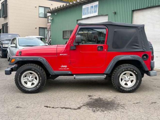 ラングラースポーツ ソフトトップ 4WD　幌　ETC　4WD 正規輸入車 4000